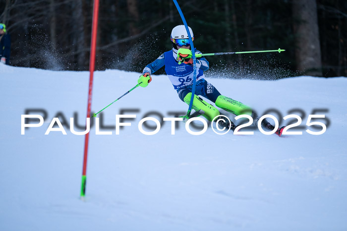 Bayerische Schülermeisterschaft SL, 19.01.2025