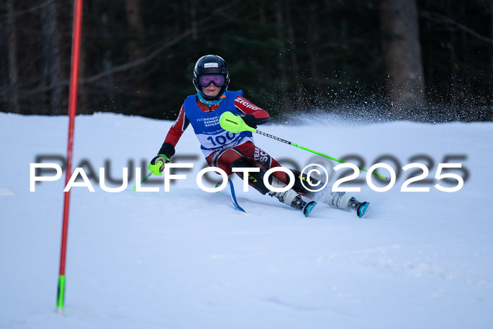 Bayerische Schülermeisterschaft SL, 19.01.2025