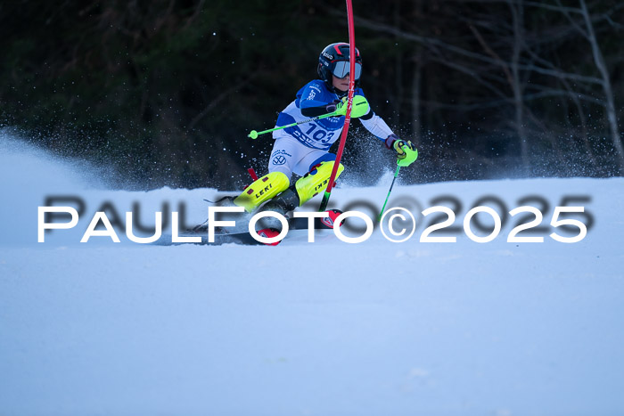 Bayerische Schülermeisterschaft SL, 19.01.2025