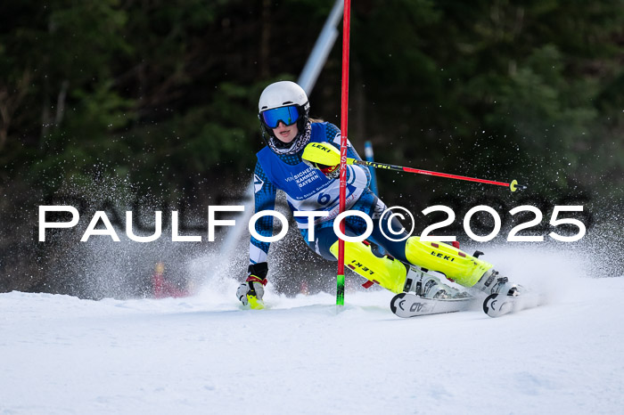 Bayerische Schülermeisterschaft SL, 19.01.2025