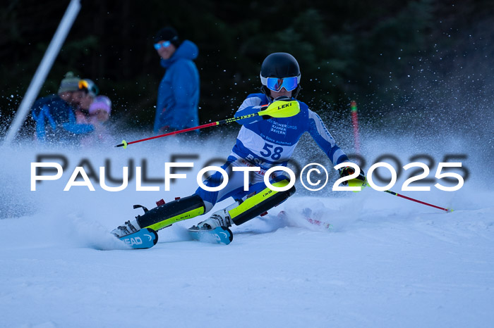 Bayerische Schülermeisterschaft SL, 19.01.2025