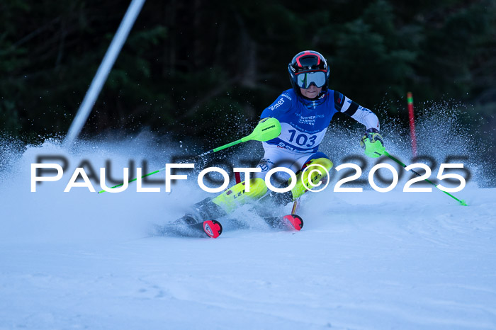 Bayerische Schülermeisterschaft SL, 19.01.2025