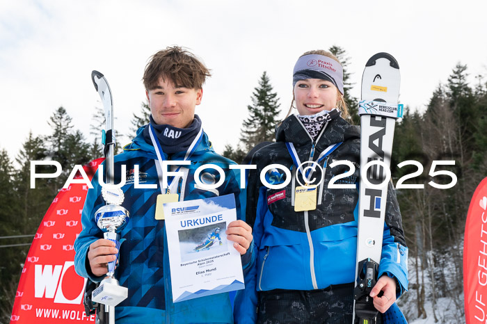 Bayerische Schülermeisterschaft SL, 19.01.2025