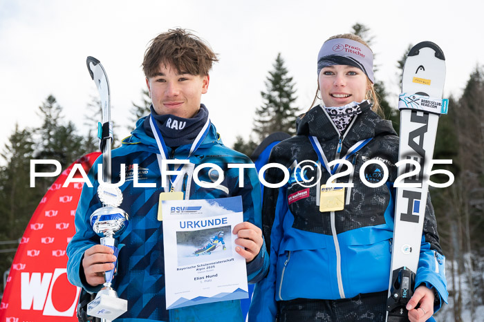 Bayerische Schülermeisterschaft SL, 19.01.2025