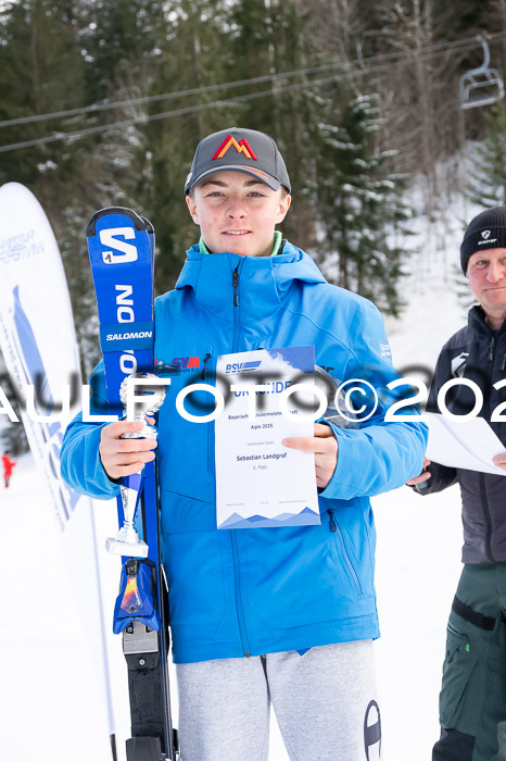 Bayerische Schülermeisterschaft SL, 19.01.2025