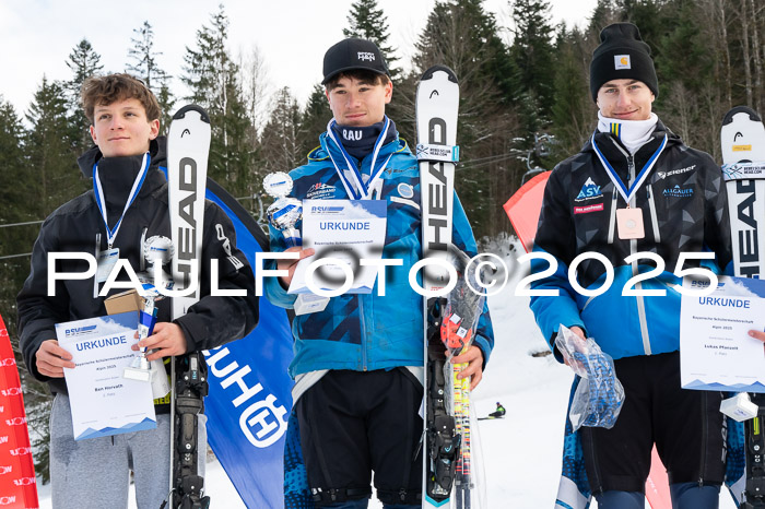 Bayerische Schülermeisterschaft SL, 19.01.2025