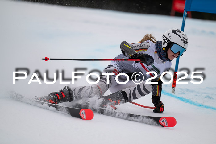 FIS Riesenslalom, Damen + Herren, Deutsche Jugendmeistersachaft 24.01.2025