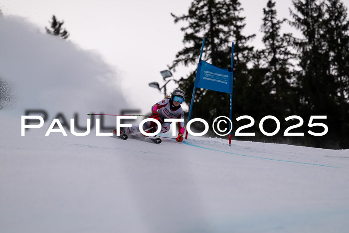 FIS Riesenslalom, Damen + Herren, Deutsche Jugendmeistersachaft 24.01.2025