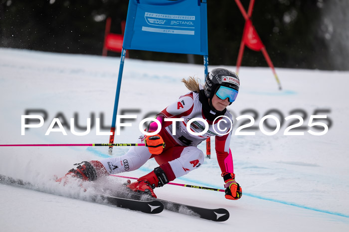 FIS Riesenslalom, Damen + Herren, Deutsche Jugendmeistersachaft 24.01.2025