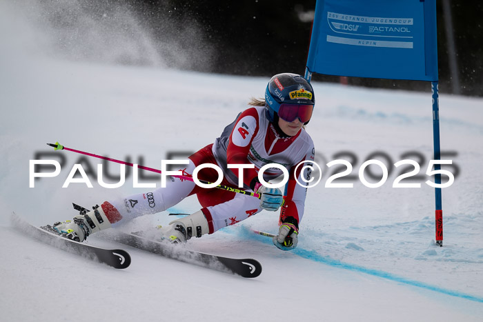 FIS Riesenslalom, Damen + Herren, Deutsche Jugendmeistersachaft 24.01.2025