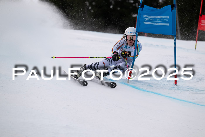 FIS Riesenslalom, Damen + Herren, Deutsche Jugendmeistersachaft 24.01.2025