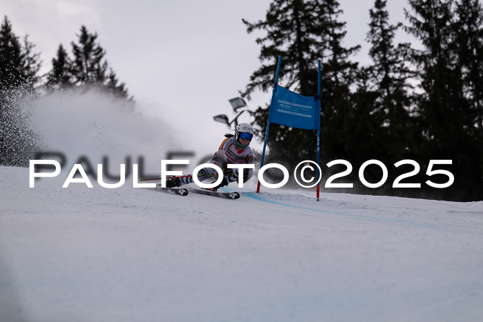 FIS Riesenslalom, Damen + Herren, Deutsche Jugendmeistersachaft 24.01.2025