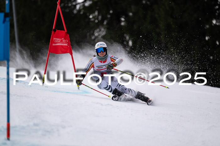 FIS Riesenslalom, Damen + Herren, Deutsche Jugendmeistersachaft 24.01.2025