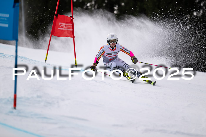 FIS Riesenslalom, Damen + Herren, Deutsche Jugendmeistersachaft 24.01.2025