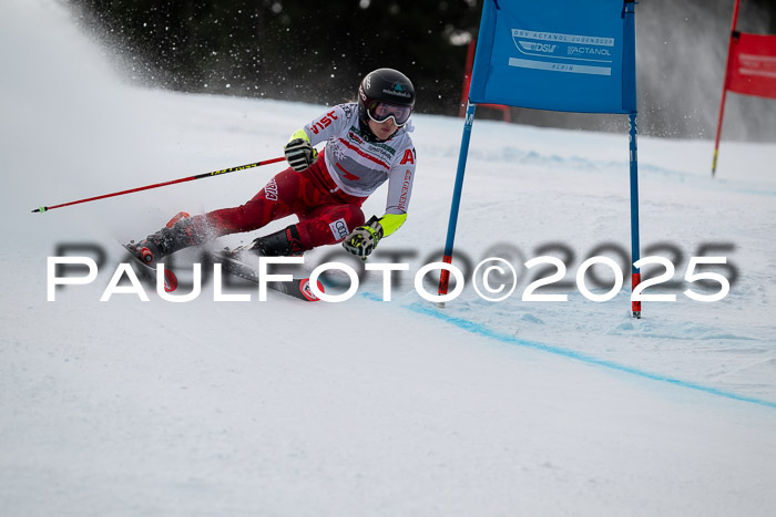 FIS Riesenslalom, Damen + Herren, Deutsche Jugendmeistersachaft 24.01.2025