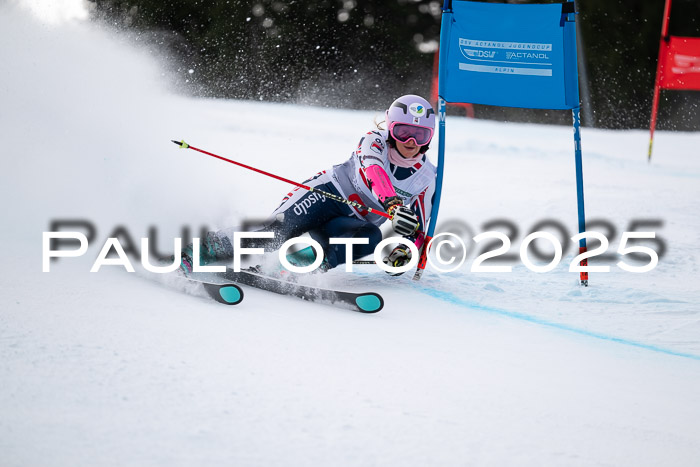 FIS Riesenslalom, Damen + Herren, Deutsche Jugendmeistersachaft 24.01.2025