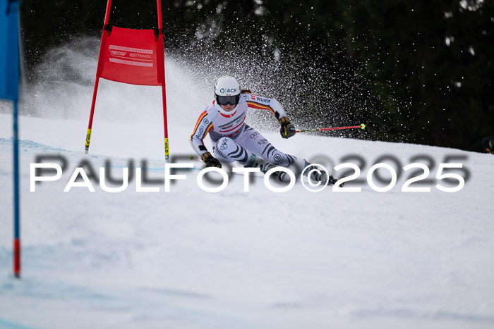 FIS Riesenslalom, Damen + Herren, Deutsche Jugendmeistersachaft 24.01.2025