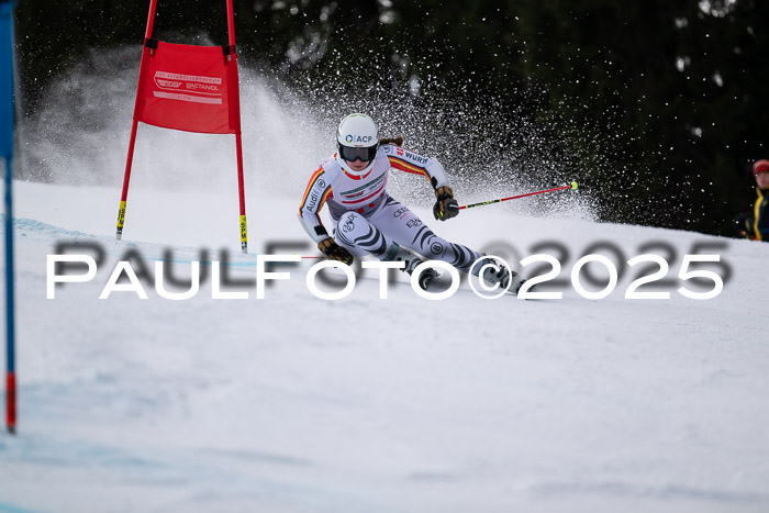 FIS Riesenslalom, Damen + Herren, Deutsche Jugendmeistersachaft 24.01.2025