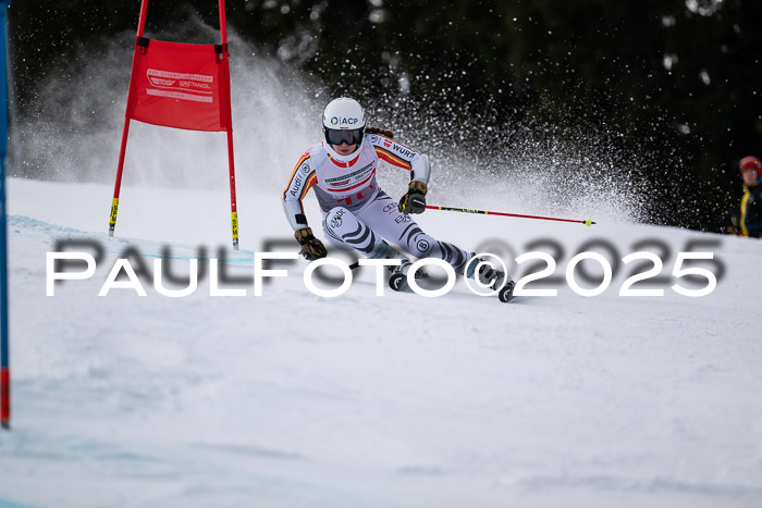 FIS Riesenslalom, Damen + Herren, Deutsche Jugendmeistersachaft 24.01.2025