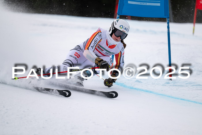 FIS Riesenslalom, Damen + Herren, Deutsche Jugendmeistersachaft 24.01.2025