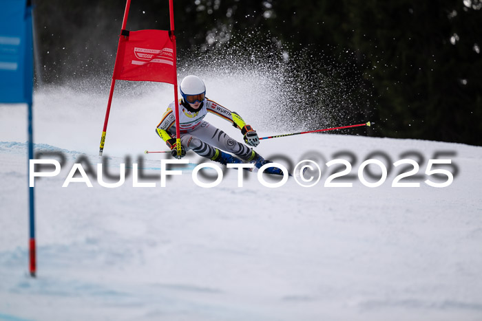 FIS Riesenslalom, Damen + Herren, Deutsche Jugendmeistersachaft 24.01.2025