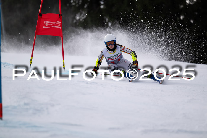 FIS Riesenslalom, Damen + Herren, Deutsche Jugendmeistersachaft 24.01.2025