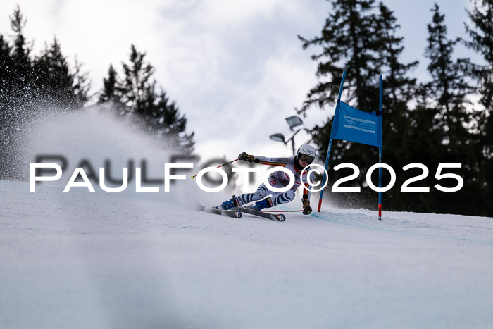 FIS Riesenslalom, Damen + Herren, Deutsche Jugendmeistersachaft 24.01.2025