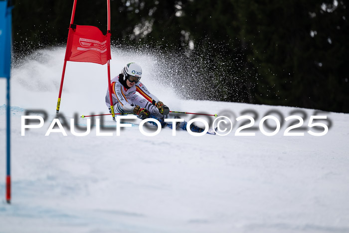 FIS Riesenslalom, Damen + Herren, Deutsche Jugendmeistersachaft 24.01.2025