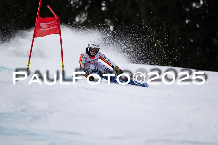 FIS Riesenslalom, Damen + Herren, Deutsche Jugendmeistersachaft 24.01.2025