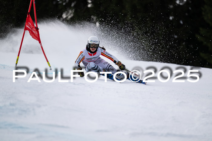 FIS Riesenslalom, Damen + Herren, Deutsche Jugendmeistersachaft 24.01.2025