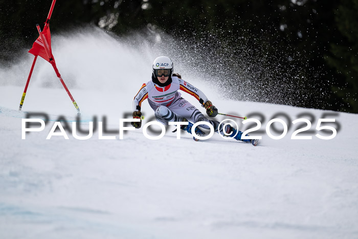 FIS Riesenslalom, Damen + Herren, Deutsche Jugendmeistersachaft 24.01.2025