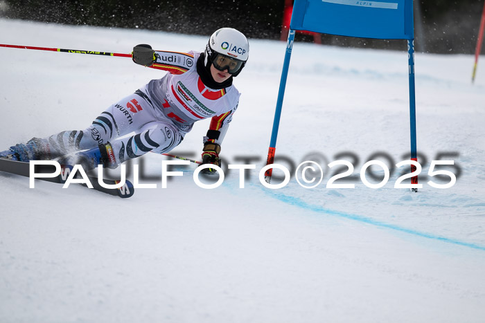 FIS Riesenslalom, Damen + Herren, Deutsche Jugendmeistersachaft 24.01.2025