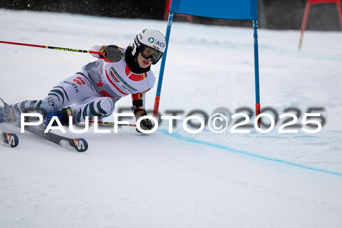 FIS Riesenslalom, Damen + Herren, Deutsche Jugendmeistersachaft 24.01.2025