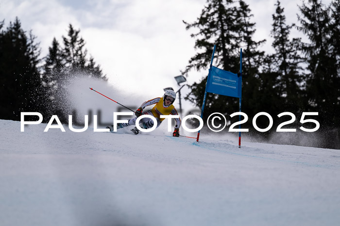 FIS Riesenslalom, Damen + Herren, Deutsche Jugendmeistersachaft 24.01.2025