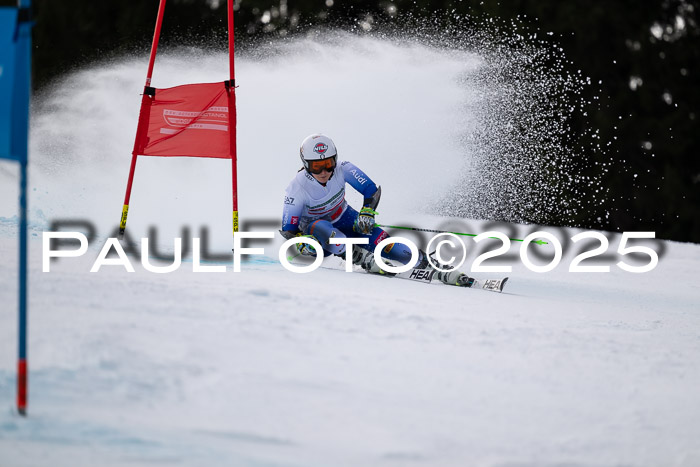 FIS Riesenslalom, Damen + Herren, Deutsche Jugendmeistersachaft 24.01.2025