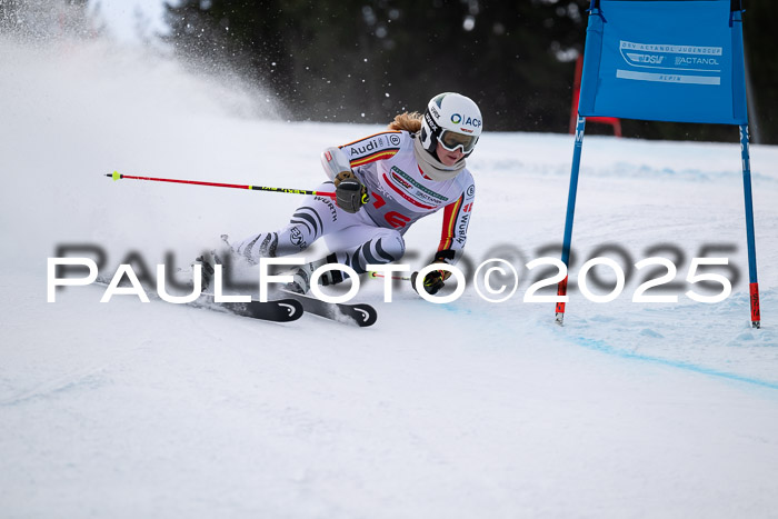 FIS Riesenslalom, Damen + Herren, Deutsche Jugendmeistersachaft 24.01.2025