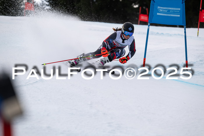 FIS Riesenslalom, Damen + Herren, Deutsche Jugendmeistersachaft 24.01.2025