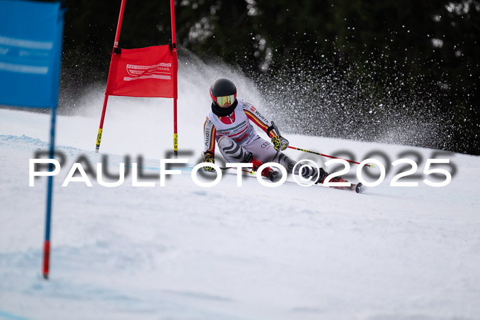 FIS Riesenslalom, Damen + Herren, Deutsche Jugendmeistersachaft 24.01.2025