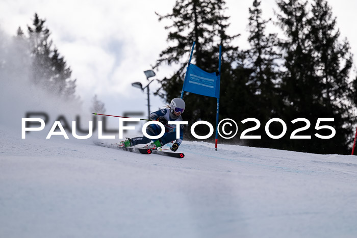 FIS Riesenslalom, Damen + Herren, Deutsche Jugendmeistersachaft 24.01.2025