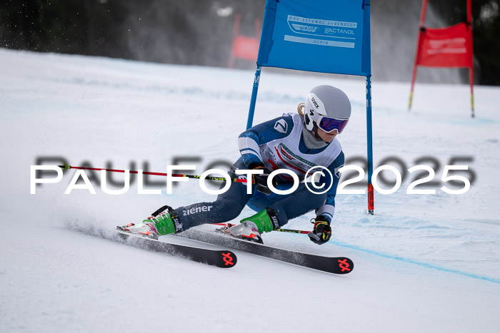 FIS Riesenslalom, Damen + Herren, Deutsche Jugendmeistersachaft 24.01.2025