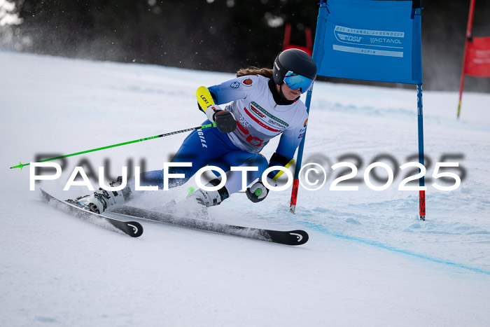 FIS Riesenslalom, Damen + Herren, Deutsche Jugendmeistersachaft 24.01.2025