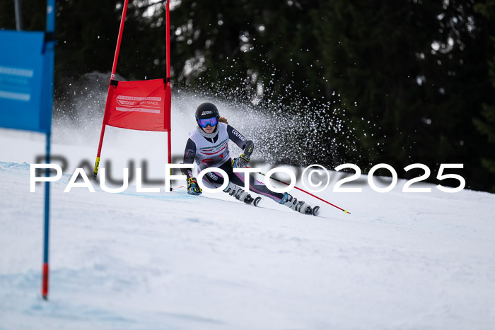 FIS Riesenslalom, Damen + Herren, Deutsche Jugendmeistersachaft 24.01.2025