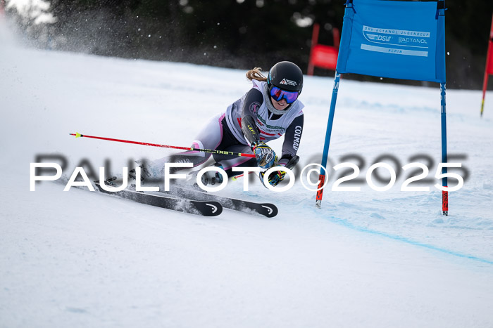 FIS Riesenslalom, Damen + Herren, Deutsche Jugendmeistersachaft 24.01.2025