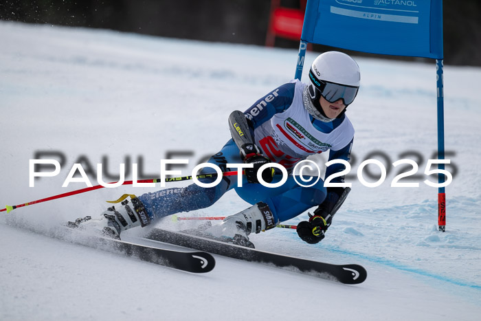 FIS Riesenslalom, Damen + Herren, Deutsche Jugendmeistersachaft 24.01.2025