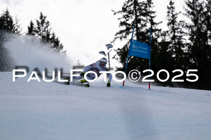 FIS Riesenslalom, Damen + Herren, Deutsche Jugendmeistersachaft 24.01.2025