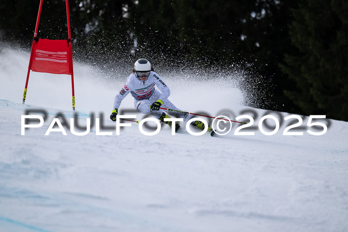 FIS Riesenslalom, Damen + Herren, Deutsche Jugendmeistersachaft 24.01.2025