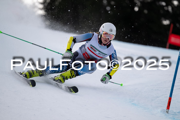 FIS Riesenslalom, Damen + Herren, Deutsche Jugendmeistersachaft 24.01.2025