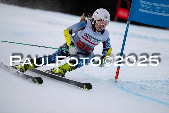 FIS Riesenslalom, Damen + Herren, Deutsche Jugendmeistersachaft 24.01.2025