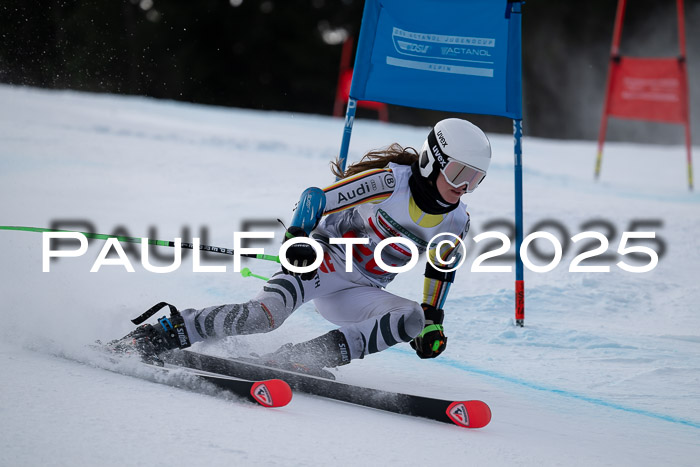 FIS Riesenslalom, Damen + Herren, Deutsche Jugendmeistersachaft 24.01.2025