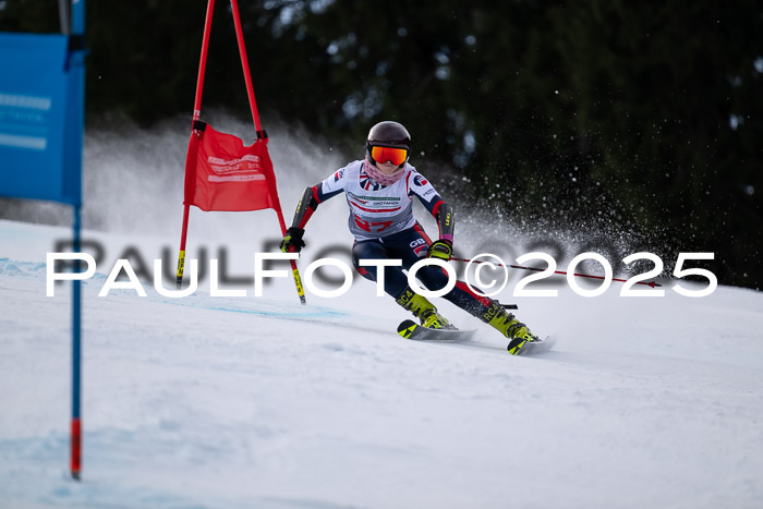 FIS Riesenslalom, Damen + Herren, Deutsche Jugendmeistersachaft 24.01.2025